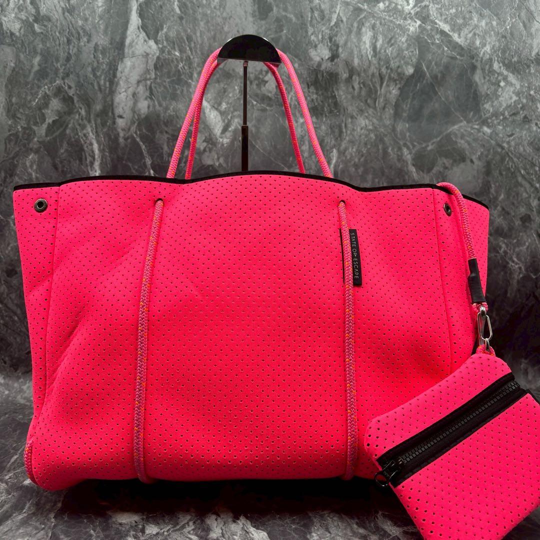 Moka ✨ステイトオブエスケープ　トートバッグ　ポーチ付き