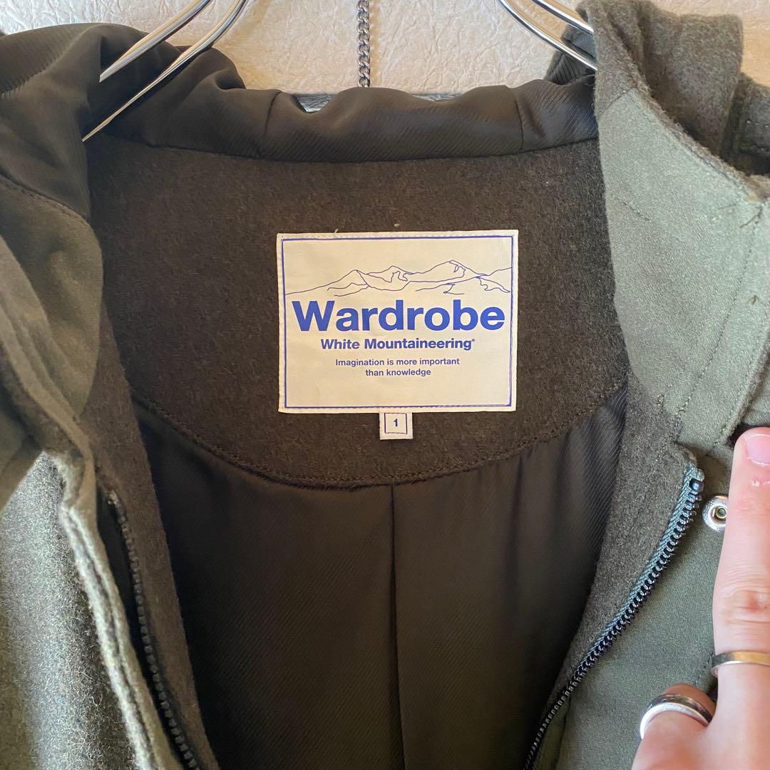 White Mountaineering ウールコートホワイトマウンテニアリング