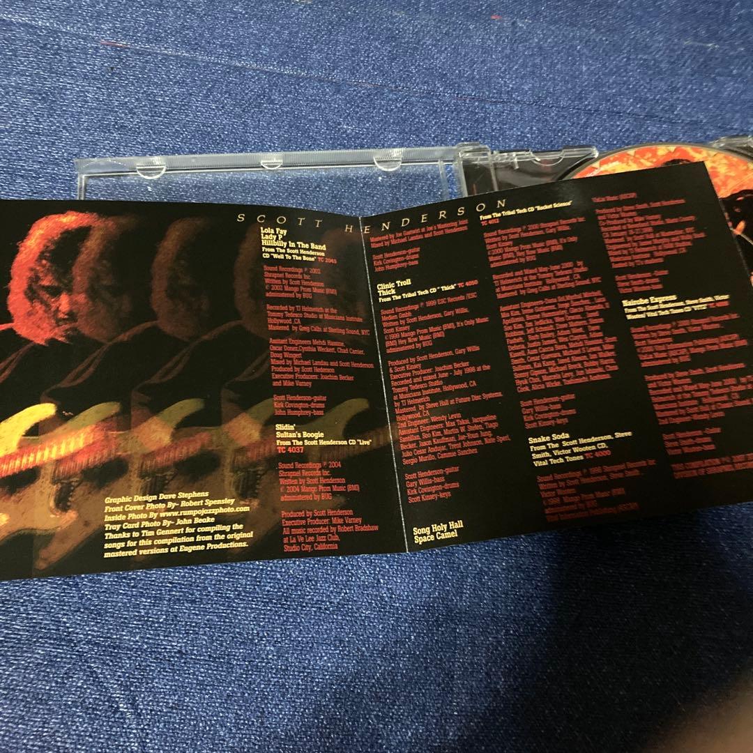 スコットヘンダーソン　Scott Henderson コレクション　ベスト　CD