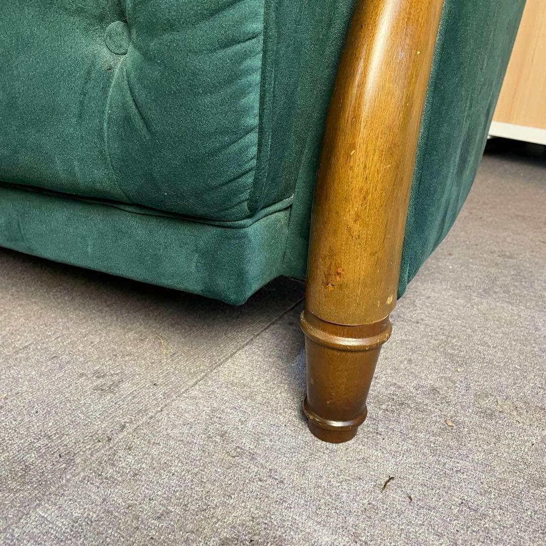 【希少】オールドマルニ　3人掛けソファー　グリーン　ヴィンテージ