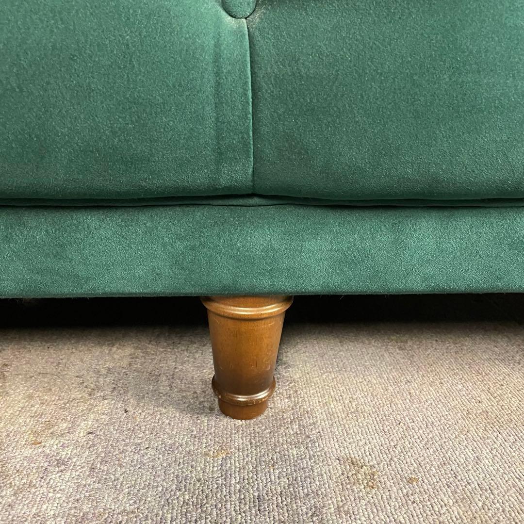 【希少】オールドマルニ　3人掛けソファー　グリーン　ヴィンテージ