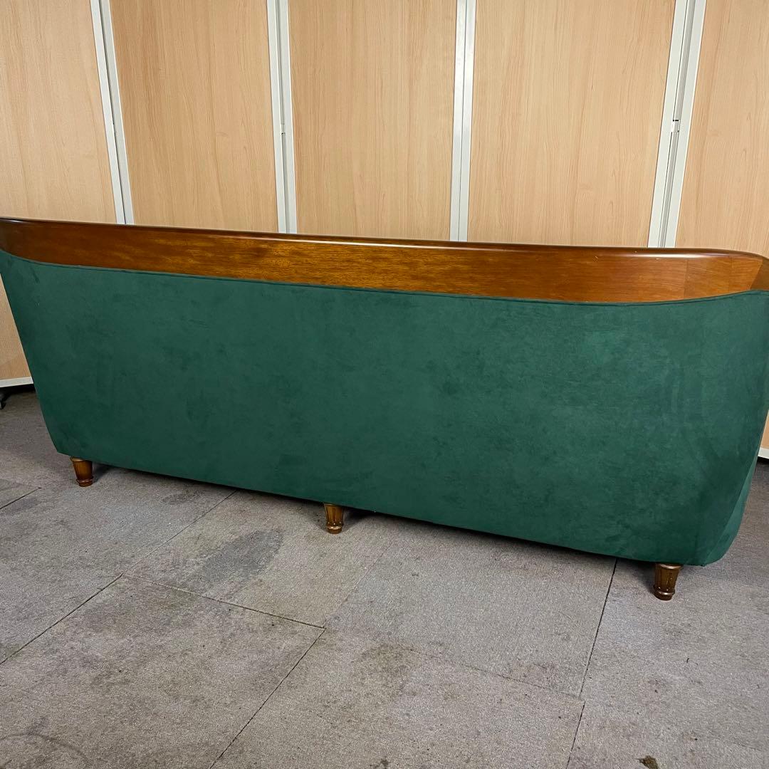 【希少】オールドマルニ　3人掛けソファー　グリーン　ヴィンテージ