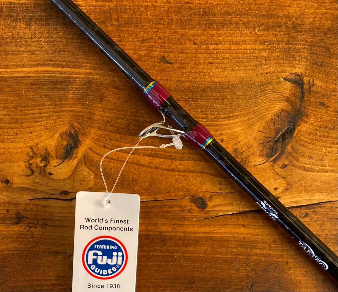 ジギングセット　3ピースパックロッド　Fujiガイド タイラバ　カーボン　MH