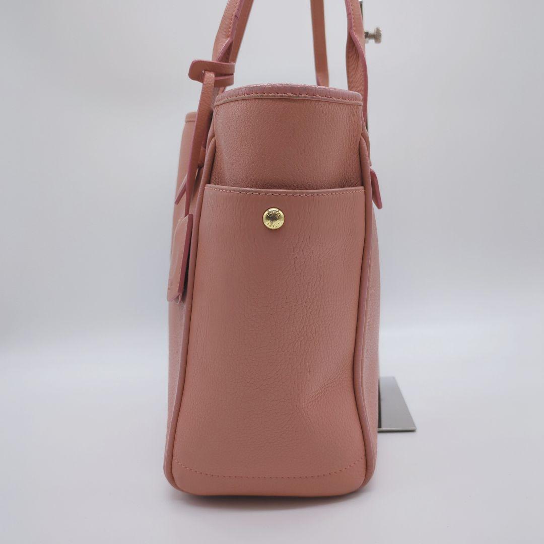 【希少カラー・美品】ロエベ☆トートバッグ レザー クロシェット A4収納可