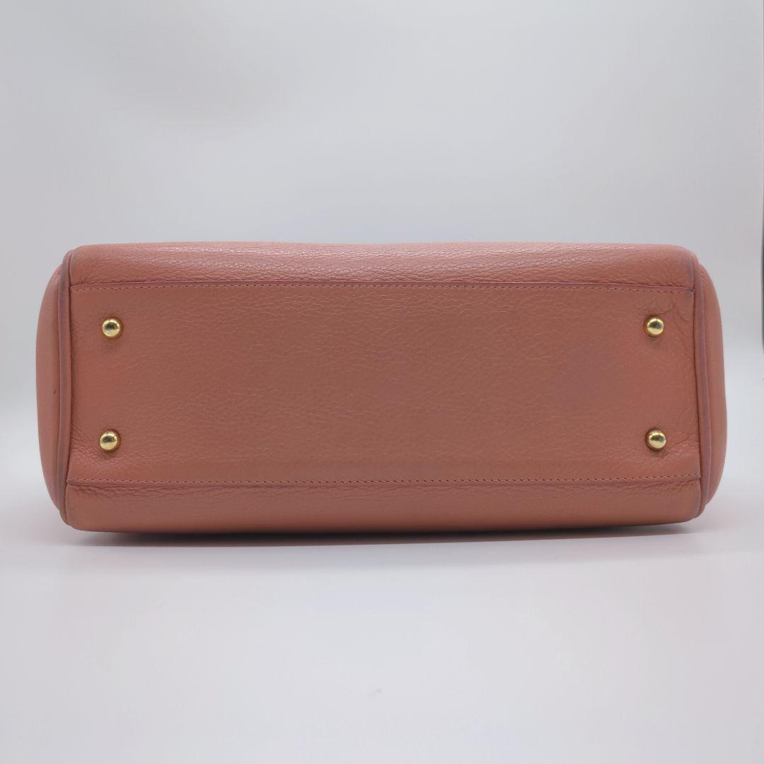 【希少カラー・美品】ロエベ☆トートバッグ レザー クロシェット A4収納可