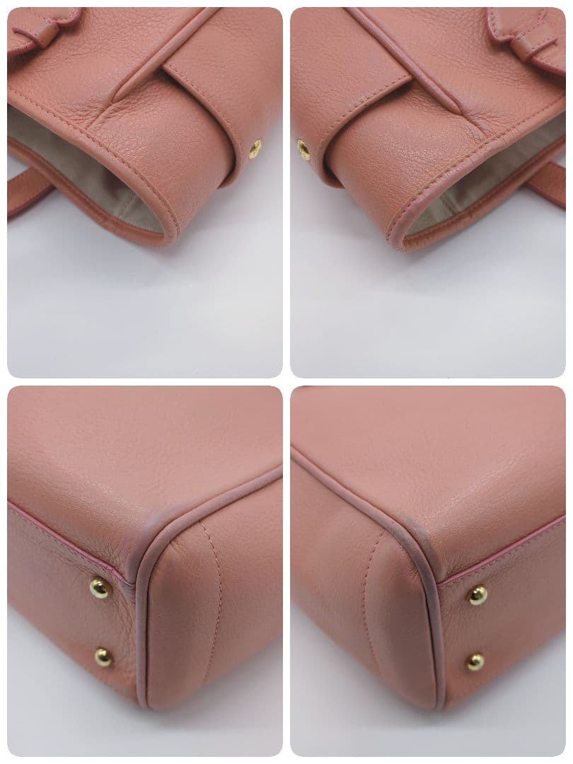 【希少カラー・美品】ロエベ☆トートバッグ レザー クロシェット A4収納可