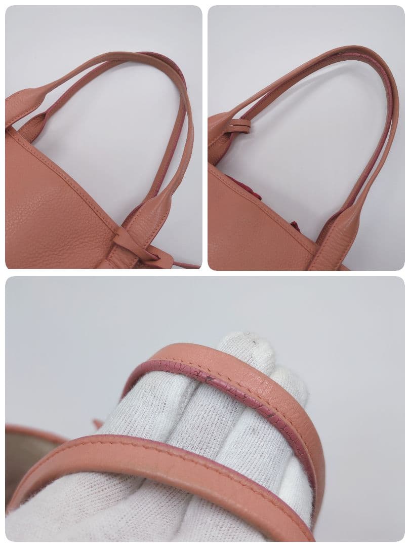 【希少カラー・美品】ロエベ☆トートバッグ レザー クロシェット A4収納可