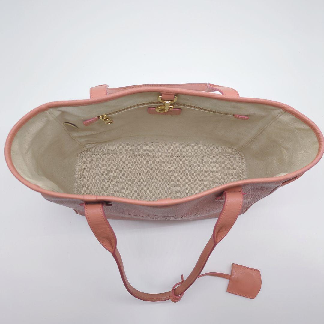 【希少カラー・美品】ロエベ☆トートバッグ レザー クロシェット A4収納可