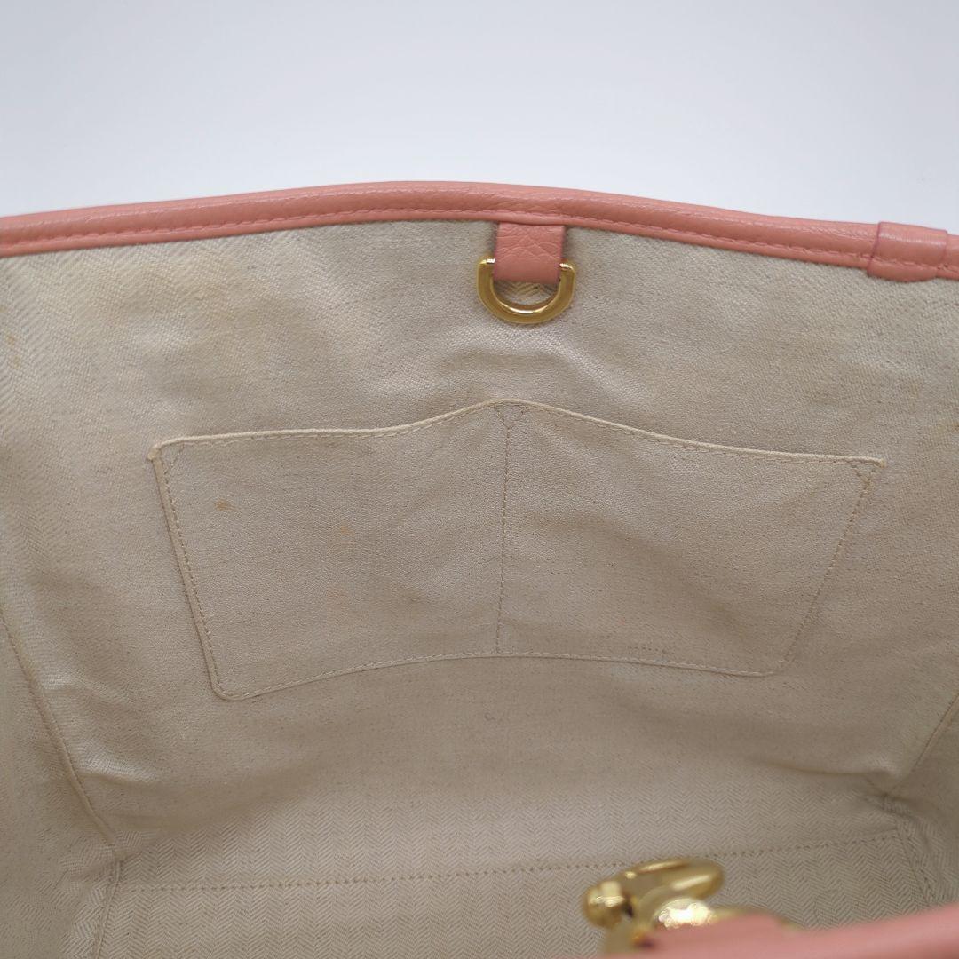 【希少カラー・美品】ロエベ☆トートバッグ レザー クロシェット A4収納可