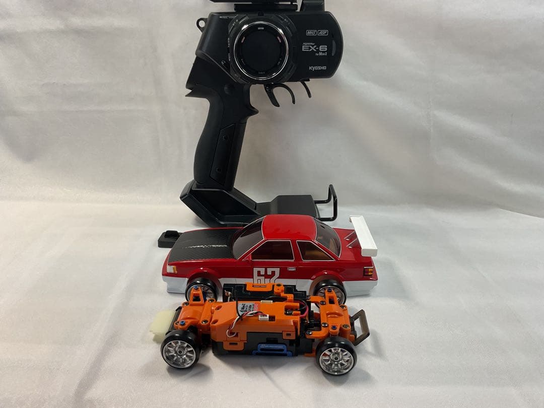 京商 ミニッツ AWD ドリフト AFS 2.4G基盤 EX-6プロポ付き