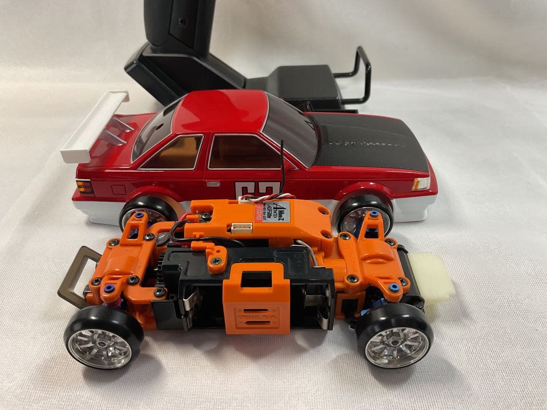 京商 ミニッツ AWD ドリフト AFS 2.4G基盤 EX-6プロポ付き