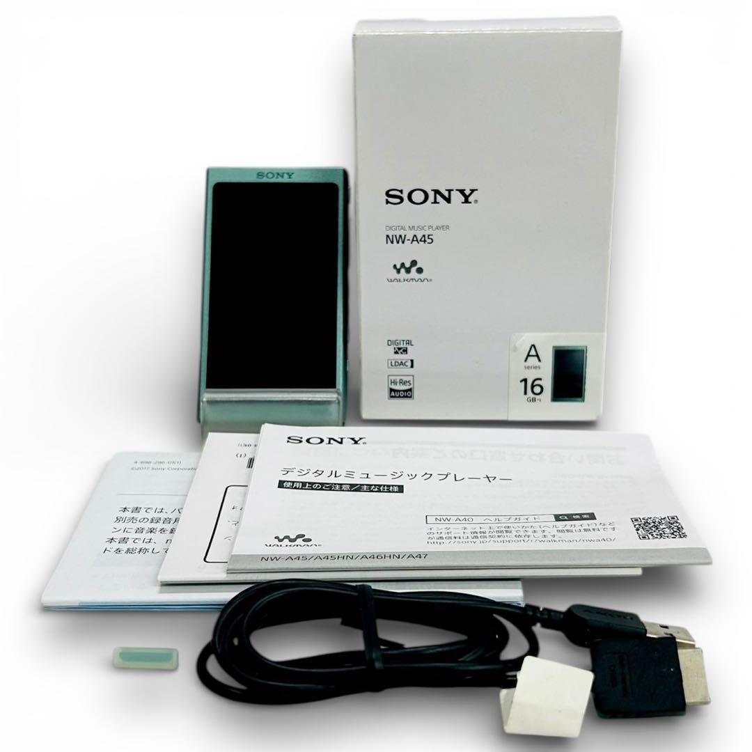 ★極美品★SONY NW-A45 ウォークマン 16GB グリーン 訳アリ