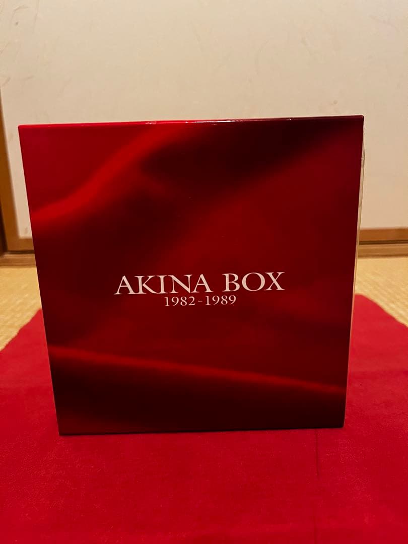 時間限定 中森明菜/AKINA BOX 1982-1989/紙ジャケCD18枚組