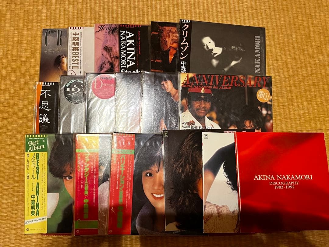 時間限定 中森明菜/AKINA BOX 1982-1989/紙ジャケCD18枚組
