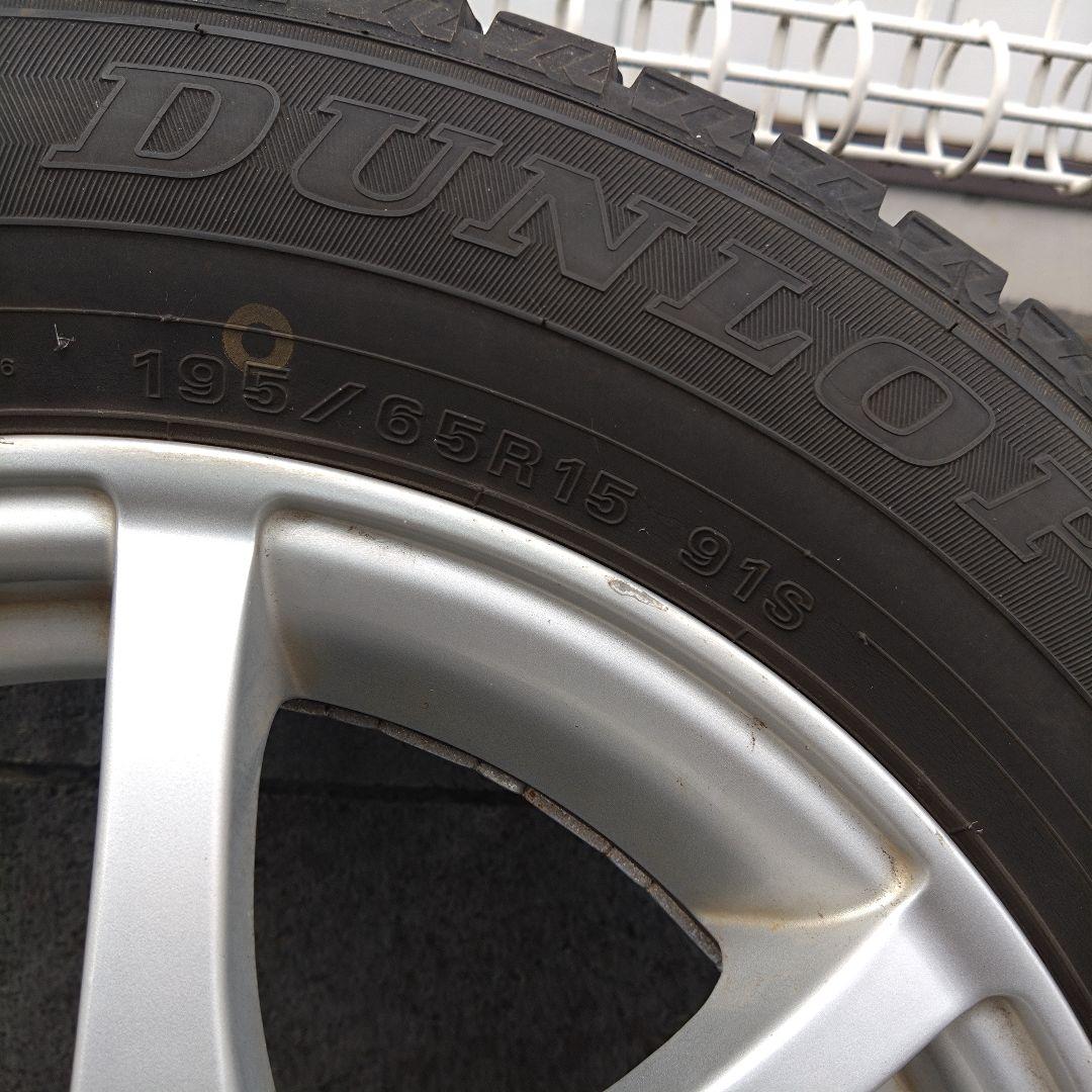 トヨタ ノア 15インチ 5穴 4本 アルミホイール＆タイヤ セット