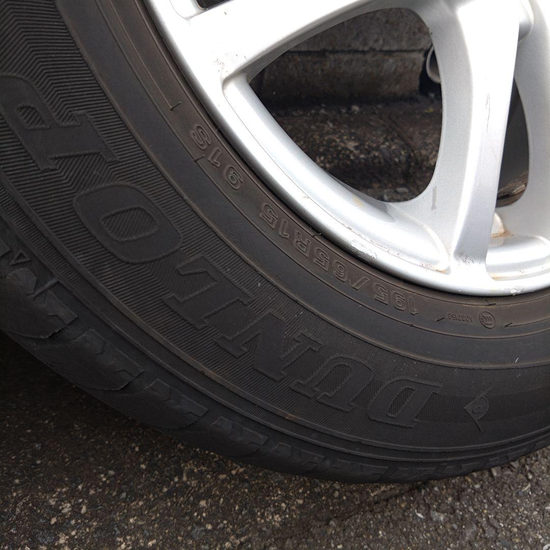 トヨタ ノア 15インチ 5穴 4本 アルミホイール＆タイヤ セット