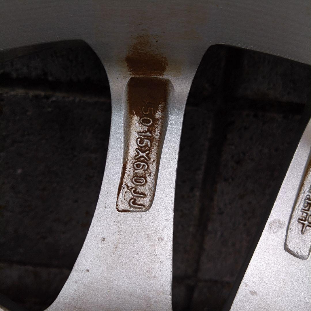 トヨタ ノア 15インチ 5穴 4本 アルミホイール＆タイヤ セット