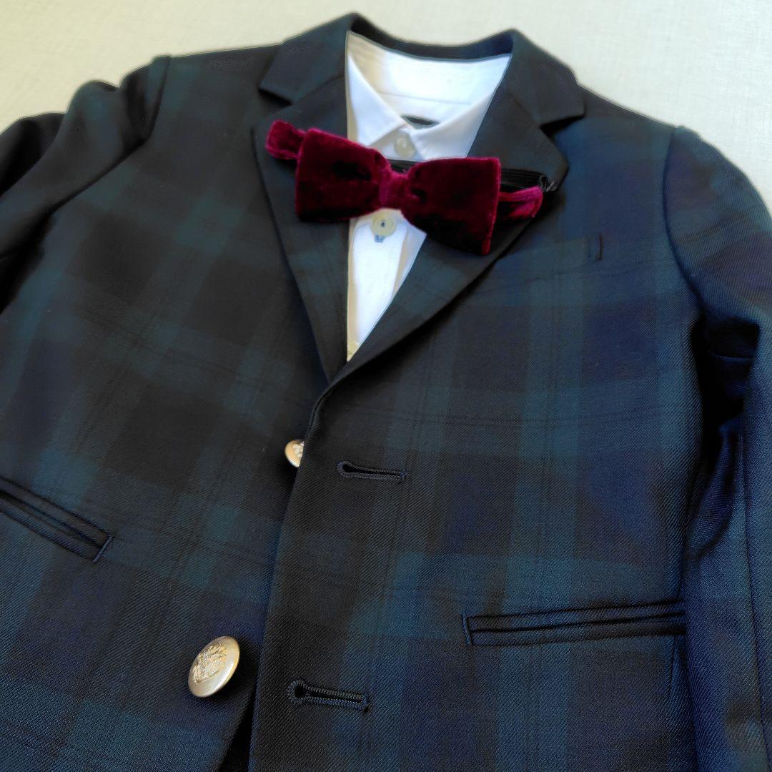 【美品】グリーンレーベルリラクシング キッズ フォーマル 110 卒服