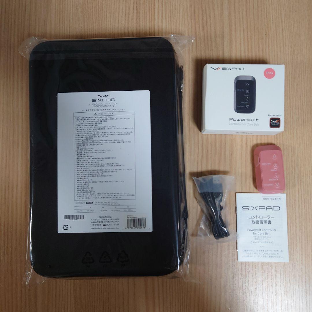 新品　未使用　SIXPAD　コア　ベルト　M　ピンク　シックスパット