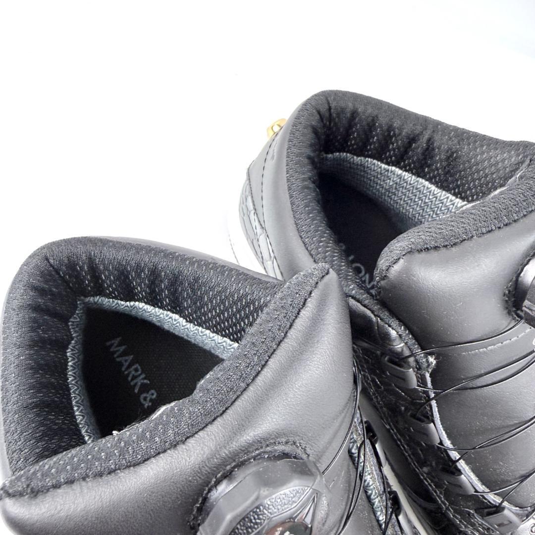 未使用✨マークアンドロナ MARK & LONA ゴルフシューズ クロコダイル