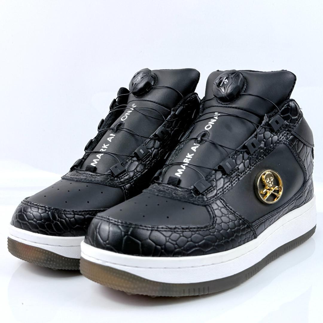 未使用✨マークアンドロナ MARK & LONA ゴルフシューズ クロコダイル