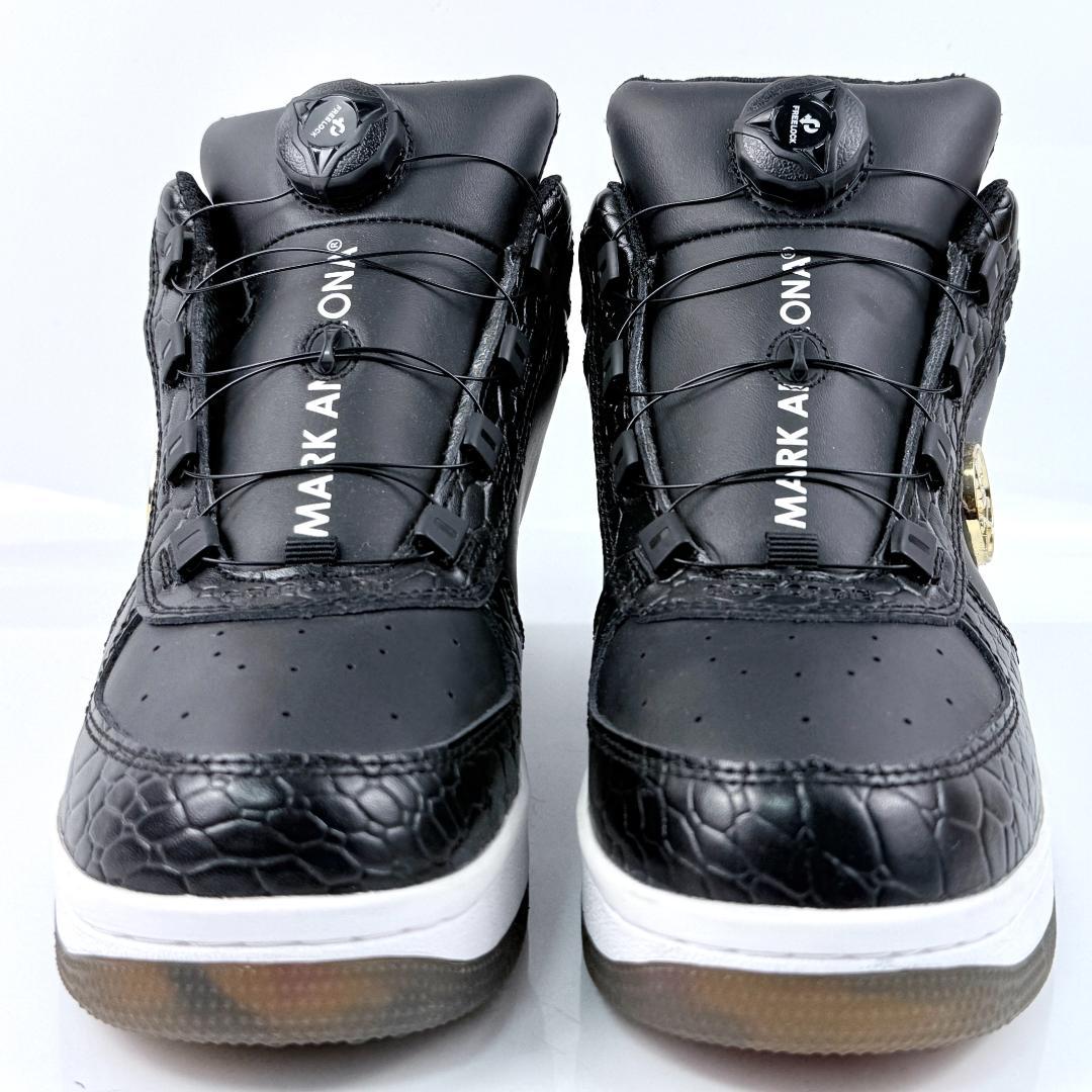 未使用✨マークアンドロナ MARK & LONA ゴルフシューズ クロコダイル