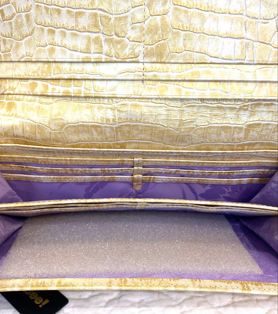 【新品未使用】Think Bee! シンクビー 長財布 ゴールデンクリムト