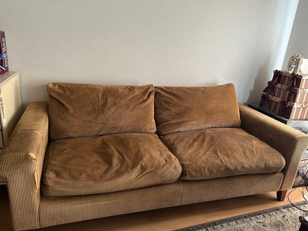 TRUCK FURNITURE トラックファニチャー 3人掛けFKソファ難有