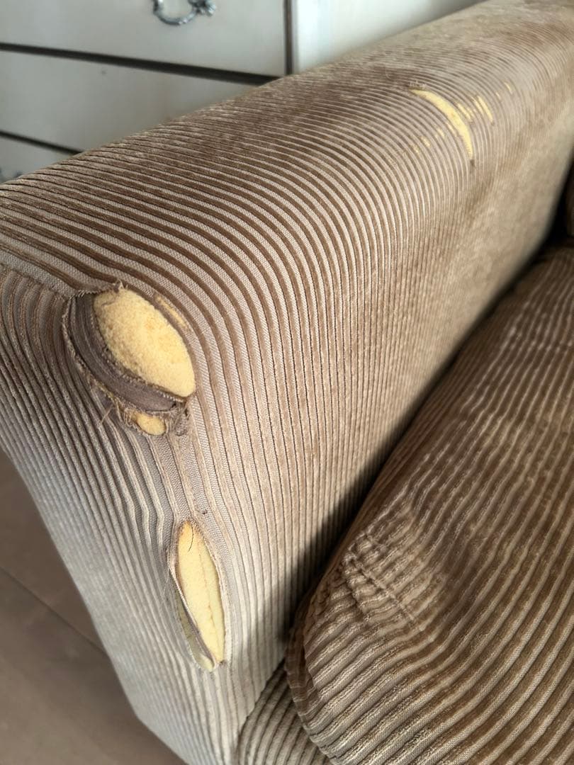 TRUCK FURNITURE トラックファニチャー 3人掛けFKソファ難有