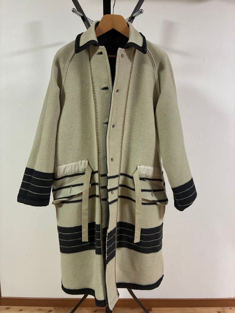 2024AWナイジェルケーボン マウンテニアブランケットリバーシブルコート