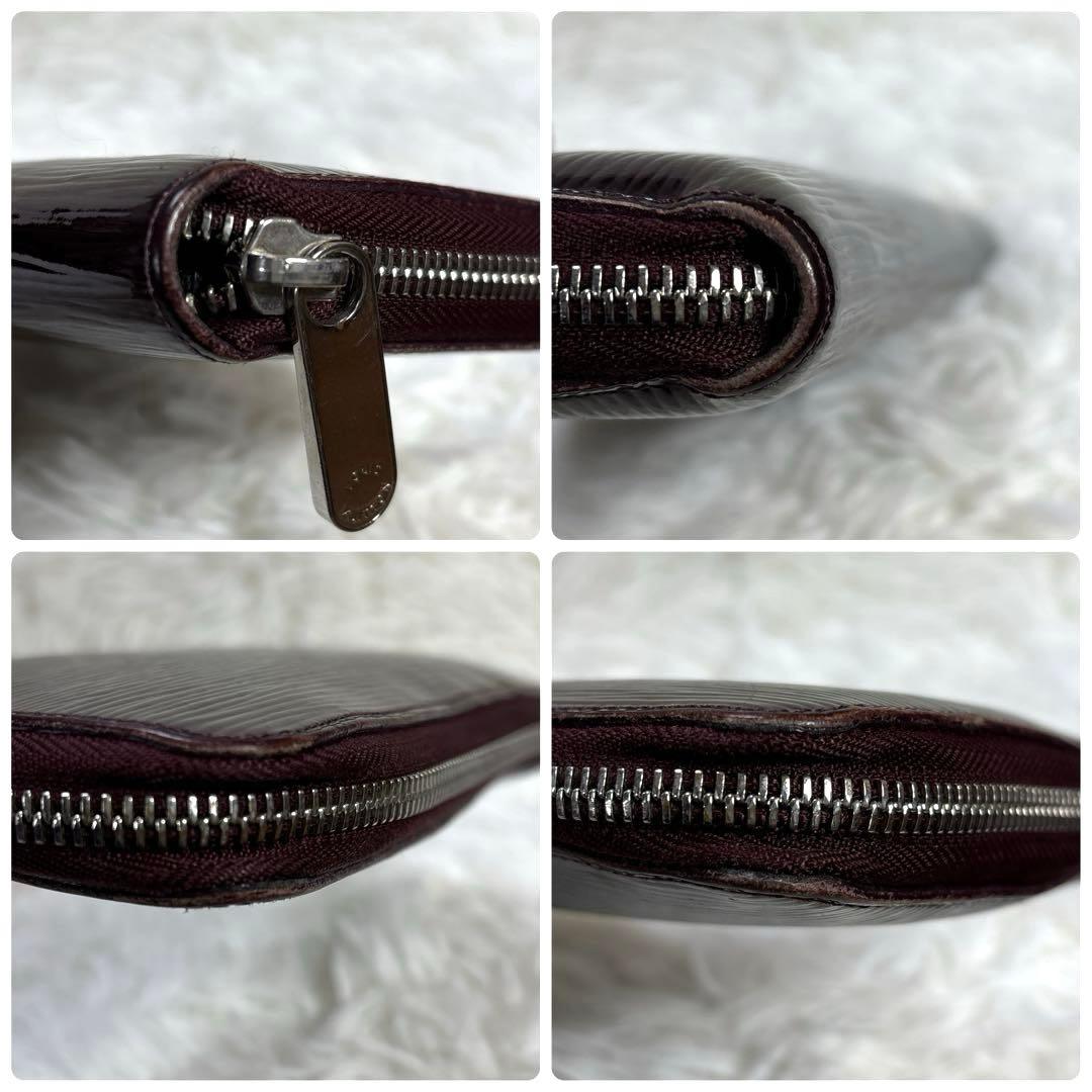 ルイヴィトン　ジッピーウォレット　エレクトリック　エピレザー　ケッチュ