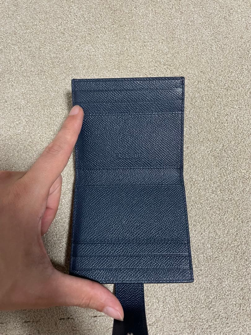 最終値下げ！　ブルガリ　二つ折りカードケース