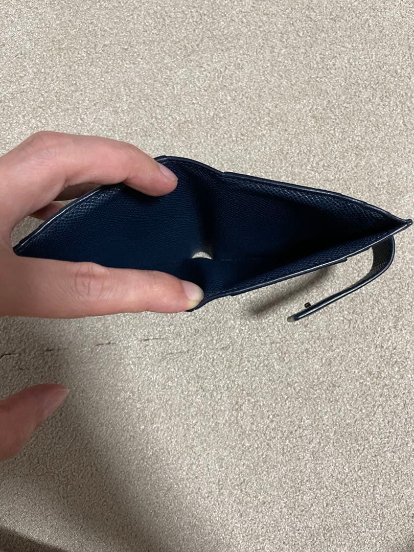 最終値下げ！　ブルガリ　二つ折りカードケース