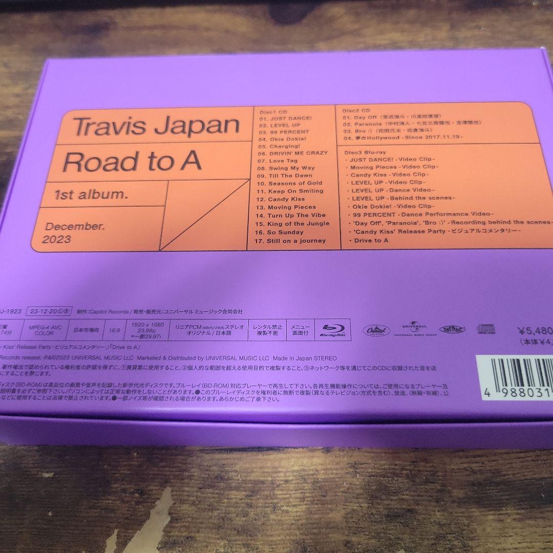 Travis Japan　Road to A　FC限定盤　Blu-ray