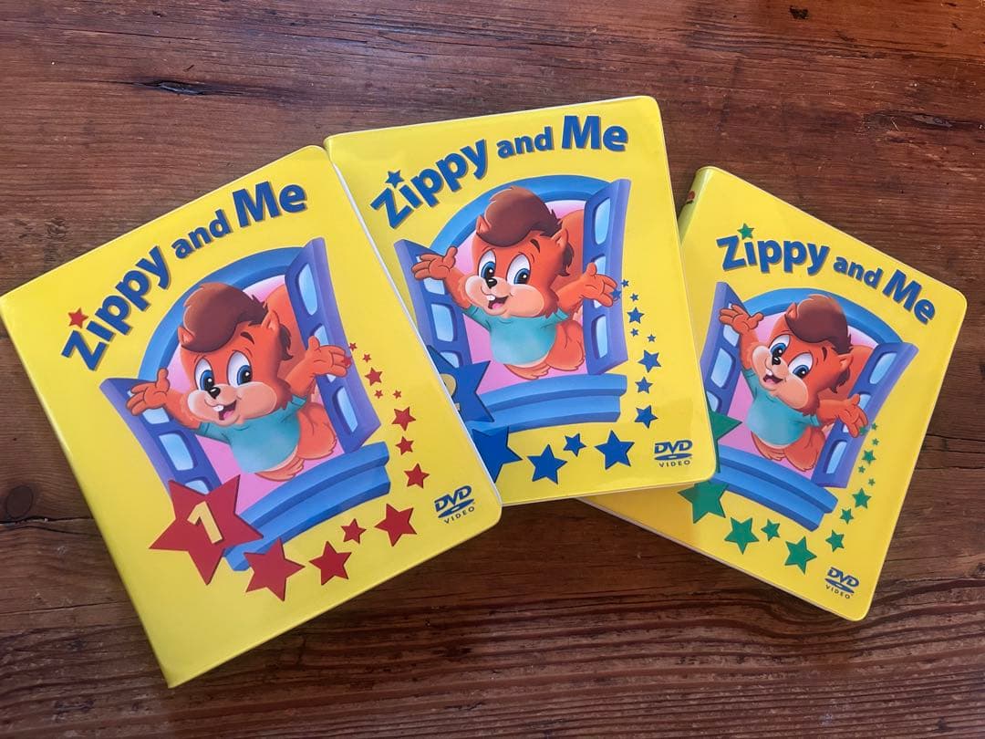 Zippy and Me DVD CD ボックスセット 3巻