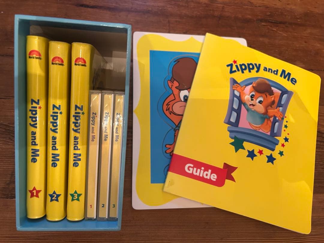 Zippy and Me DVD CD ボックスセット 3巻