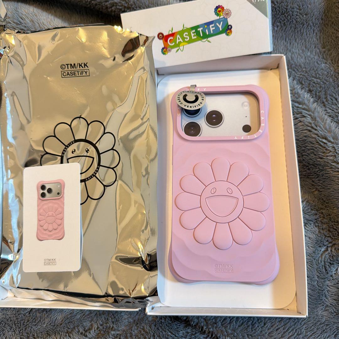 CASETiFY 村上隆 iPhone17pro ケース　ピンク