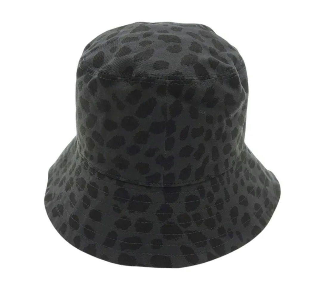 新品未使用タグ付　HYSTERICGLAMOR　ロゴ　レオパード柄　ハット