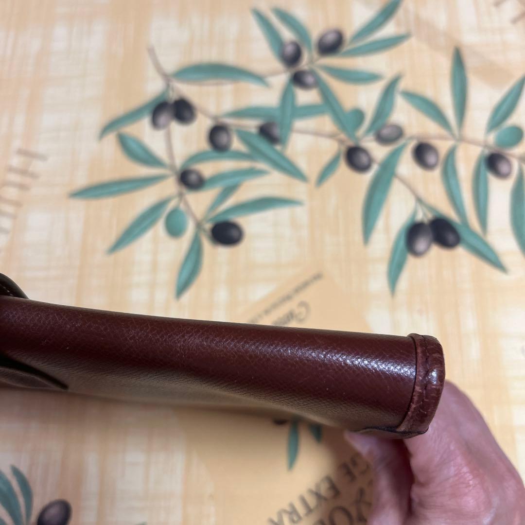 HERMESエルメス クラッチバッグ JIGE PM ブラウン