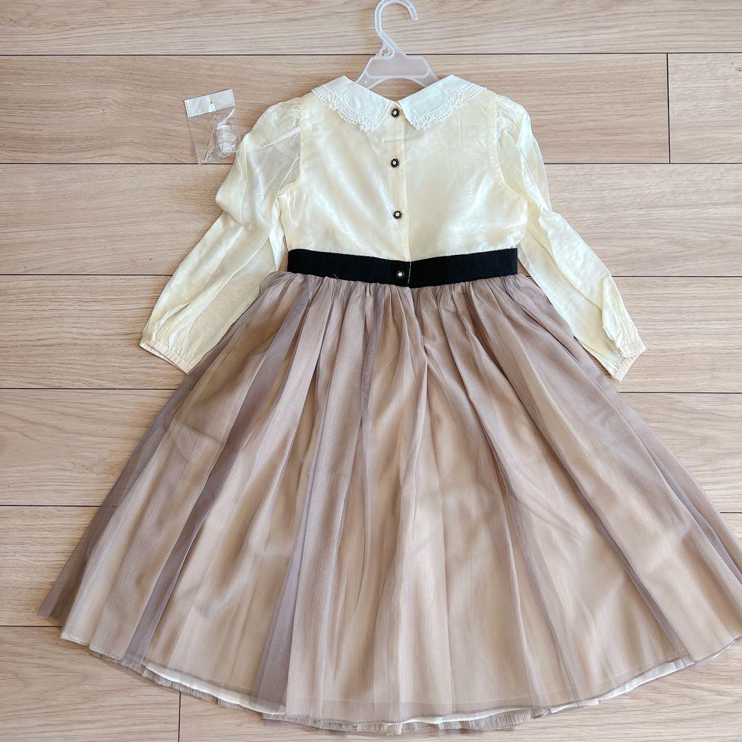 Dハロ　眠れる森の美女 オーロラ姫　ドレス　130サイズ　新品未使用