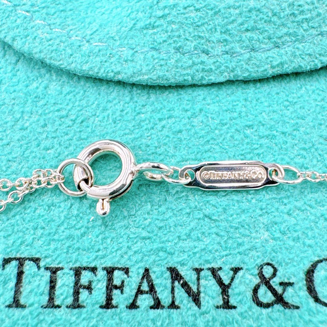 極美品 ティファニー Tスマイル スモール ネックレス シルバー925