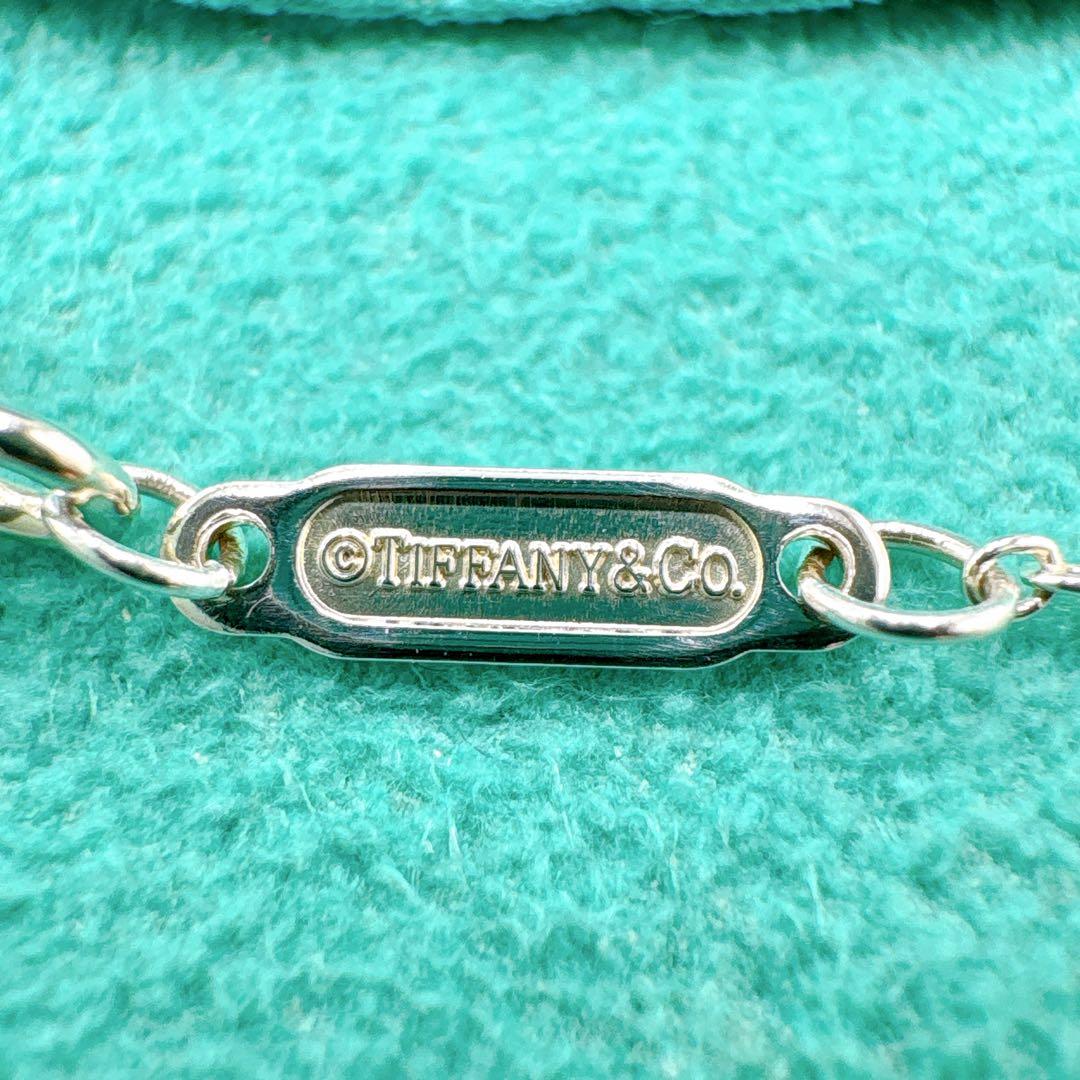 極美品 ティファニー Tスマイル スモール ネックレス シルバー925