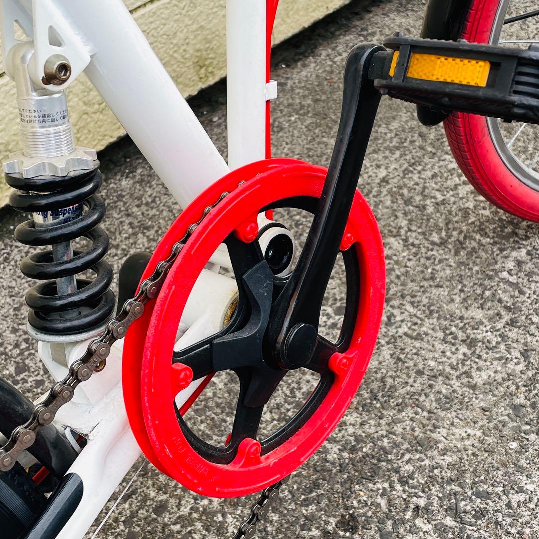 折り畳み自転車 GRAPHIS 20インチ リアサス シマノ6段変速 ミニベロ