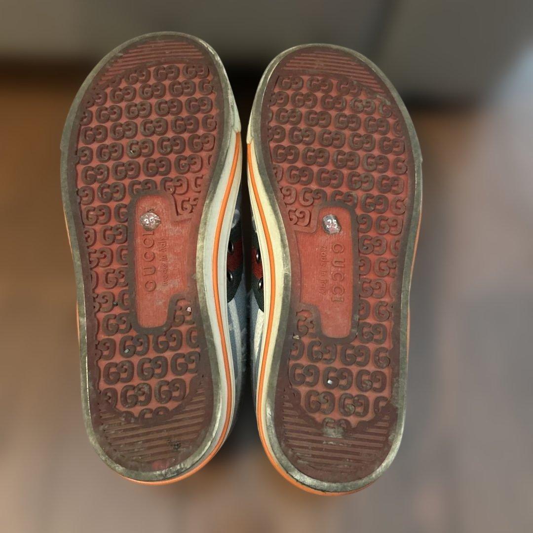 ち*よ様 GUCCI スニーカー キャンバス 23cm