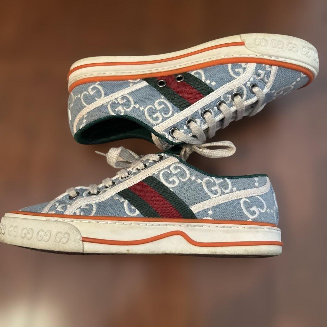 ち*よ様 GUCCI スニーカー キャンバス 23cm