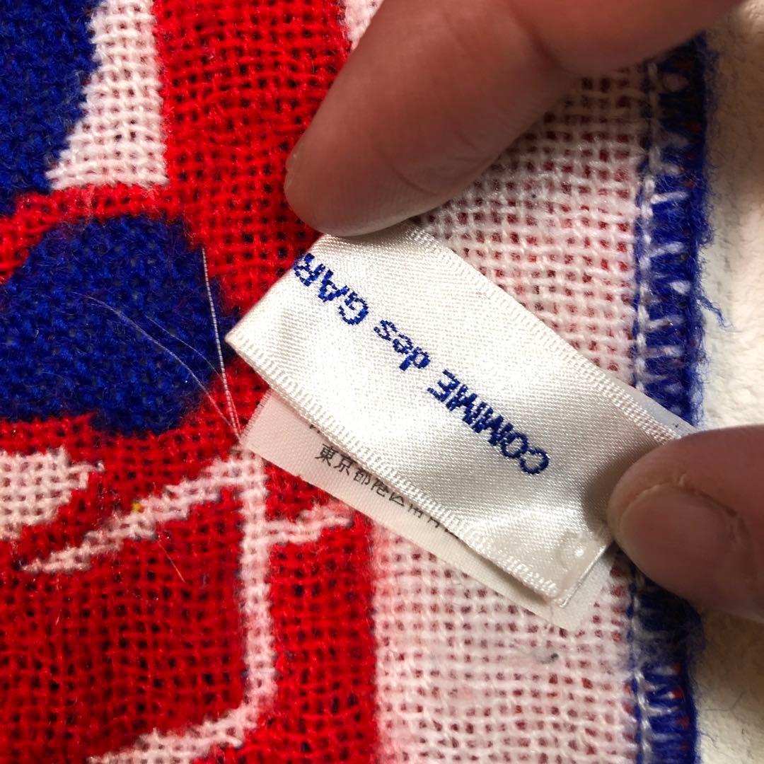 COMME des GARÇONS SHIRT サッカー マフラー