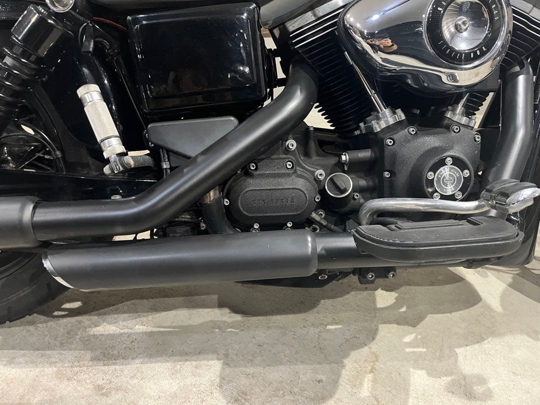 ちっち VANCE & HINES スリップオンマフラー　ヒートシールド付