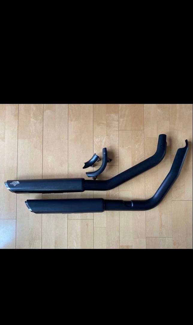 ちっち VANCE & HINES スリップオンマフラー　ヒートシールド付