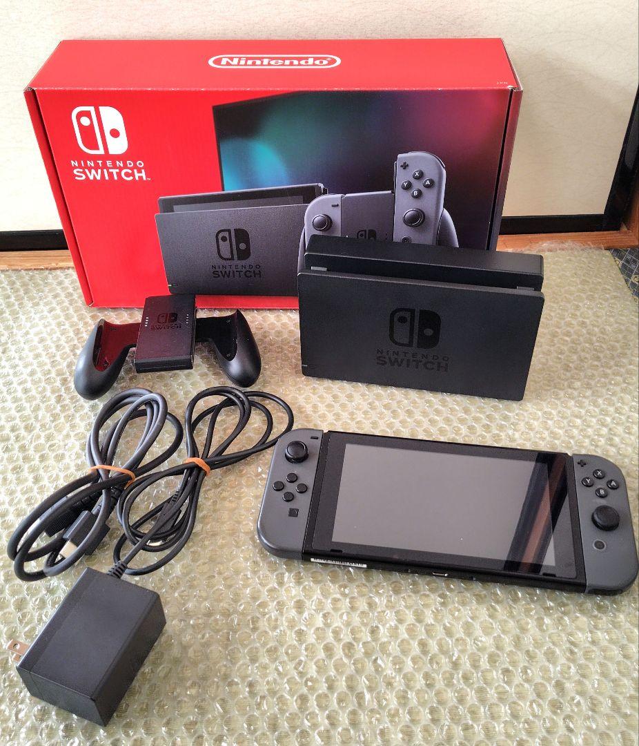 難あり Nintendo Switch 本体 グレー