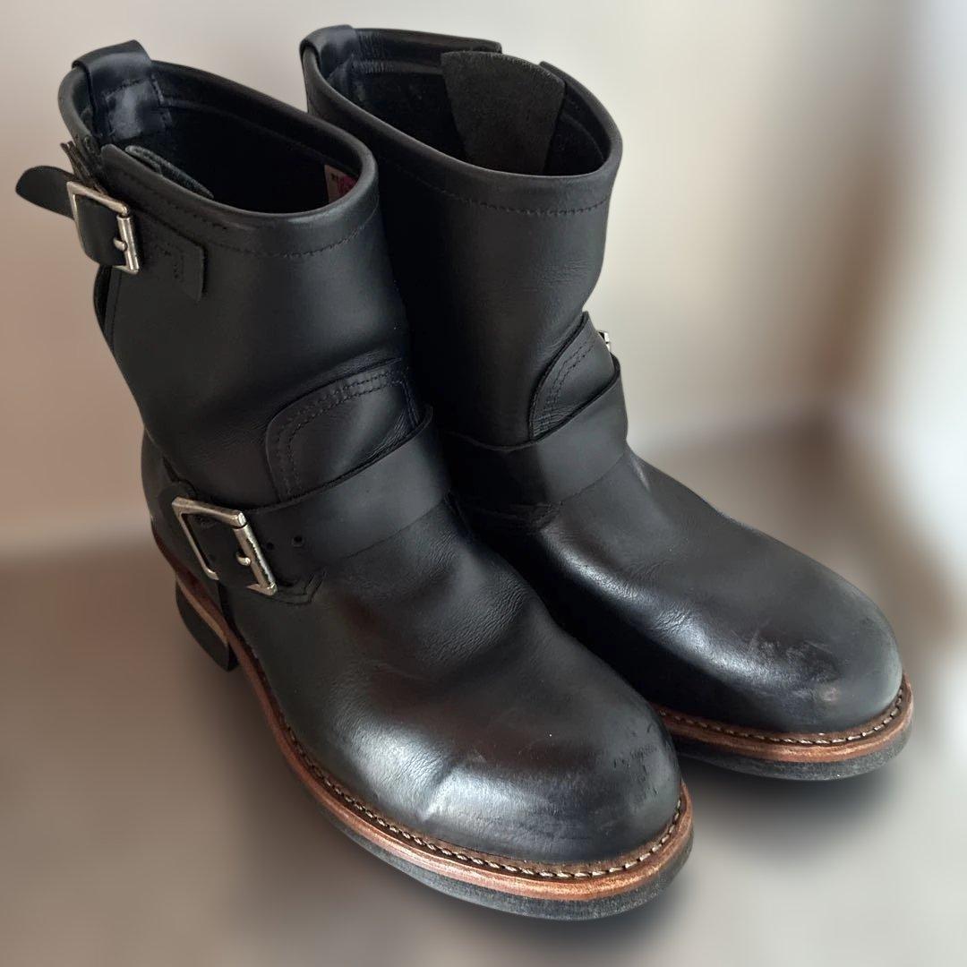 レッドウイング　25.0 エンジニアブーツ　ブーツ　メンズ